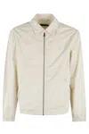 Polo Ralph Lauren The Bayport Mineral-dyed Poplin Jacket In White