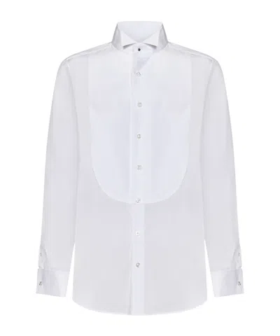 POLO RALPH LAUREN WINGTIP-COLLAR TUXEDO SHIRT