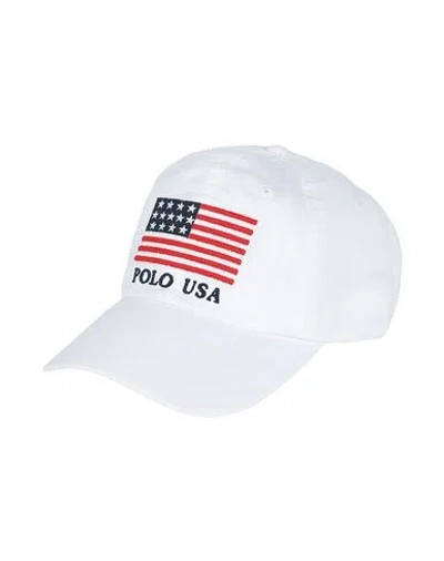 Polo Ralph Lauren Woman Hat White Size Onesize Cotton