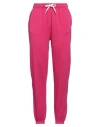 Polo Ralph Lauren Fleece Jogging Trousers Featuring Side Pockets In Pink