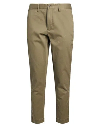Polo Ralph Lauren Woman Pants Military Green Size 6 Cotton, Elastane