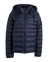 Polo Ralph Lauren Water-resistant Packable Puff Hooded Jacket In Navy Blue