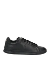 Polo Ralph Lauren Woman Sneakers Black Size 7.5 Soft Leather