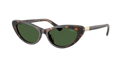 Polo Ralph Lauren Woman Sunglass Ph4199u In Green