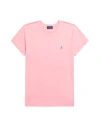 Polo Ralph Lauren Woman T-shirt Light Pink Size L Cotton