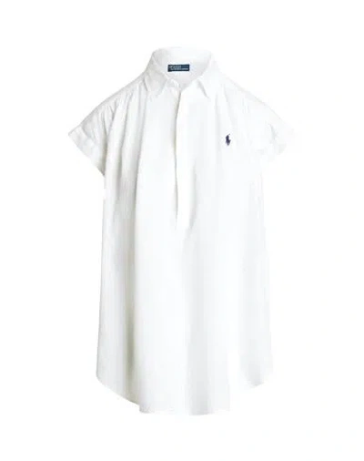 Polo Ralph Lauren Woman Top White Size L Linen