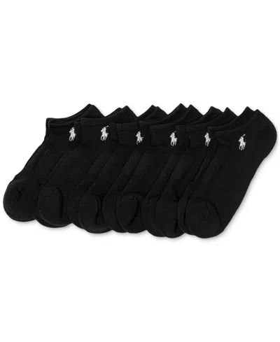 Polo Ralph Lauren Women's 6-pk. Cushion Low-cut Socks In White Color Assortment