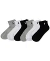 Polo Ralph Lauren Women's 6-pk. Cushion Low-cut Socks In Gray Heather Assortment