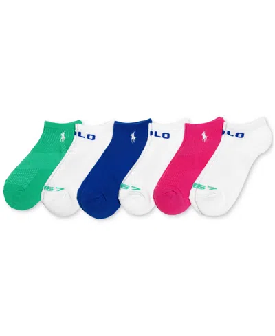 Polo Ralph Lauren Women's 6-pk. Polo 1967 Low-cut Socks In Asst