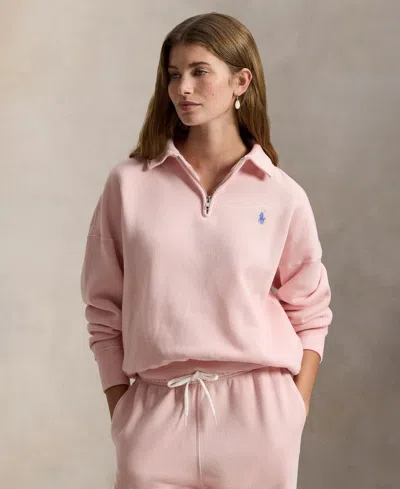 Polo Ralph Lauren Women's Arctic Long-sleeve Top In Pink