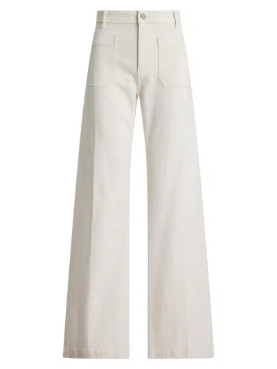 Polo Ralph Lauren Belt Loops Jeans In White