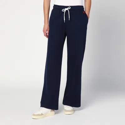 Polo Ralph Lauren Women's Blue Cotton Jogging Pants