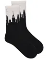 Polo Ralph Lauren Women's City Scape Socks 79357 In Black
