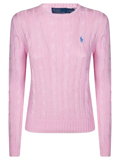 Polo Ralph Lauren Women's Classic Cable Knit Sweater In Pink