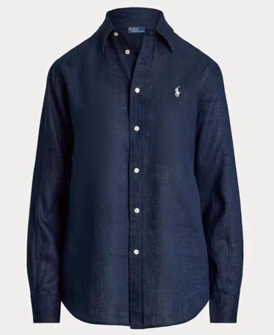 Polo Ralph Lauren Women's Classic-fit 100% Linen Shirt