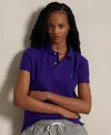 Polo Ralph Lauren Women's Classic-fit Mesh Polo Shirt In Chalet Purple