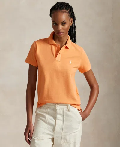 POLO RALPH LAUREN WOMEN'S CLASSIC-FIT MESH POLO SHIRT