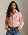 Polo Ralph Lauren Women's Classic-fit Oxford Shirt In Pink