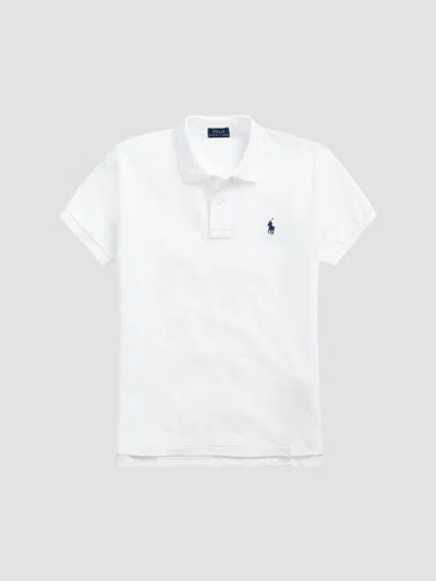 Polo Ralph Lauren Women's Classic Fit Short-sleeve Polo In White