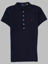 Polo Ralph Lauren Polo Con Logo Ricamato In Blue