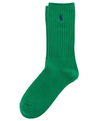 Polo Ralph Lauren Women's Classic Ribbed Crew Socks 79104