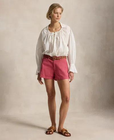 Polo Ralph Lauren Women's Cotton Chino Shorts In Multi