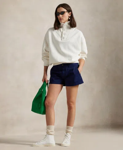 POLO RALPH LAUREN WOMEN'S COTTON CHINO SHORTS