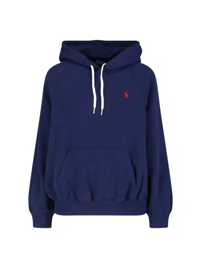 Polo Ralph Lauren Women's Cotton-blend Crewneck Sweater In Blue