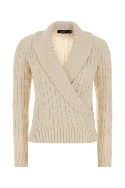Polo Ralph Lauren Fine-knit Sweater In Neutral