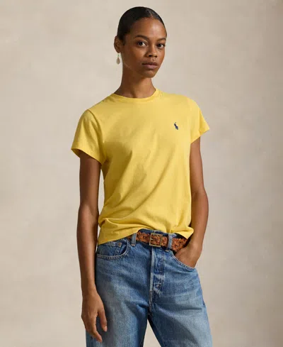Polo Ralph Lauren Women's Crew Neck T-shirt In Animal Print