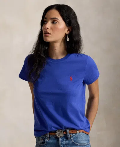 Polo Ralph Lauren Women's Crew Neck T-shirt In Multi