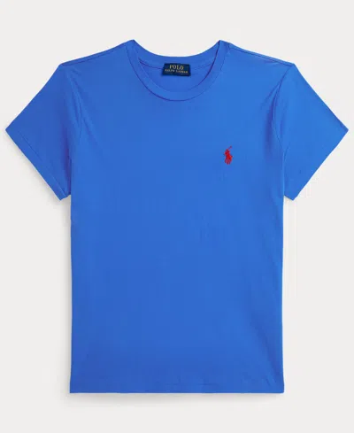 Polo Ralph Lauren Women's Crewneck T-shirt In Blue