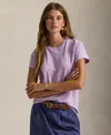 Polo Ralph Lauren Women's Crewneck T-shirt In Purple