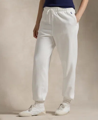 POLO RALPH LAUREN WOMEN'S FLEECE ATHLETIC SWEATPANTS