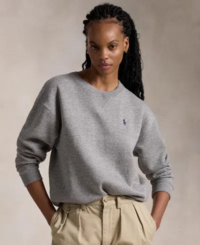 POLO RALPH LAUREN WOMEN'S FLEECE CREWNECK SWEATSHIRT