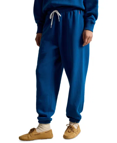 Polo Ralph Lauren Women's Fleece Drawstring Sweatpants In Galaxy Blue