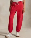 Polo Ralph Lauren Women's Fleece Drawstring Sweatpants In Red