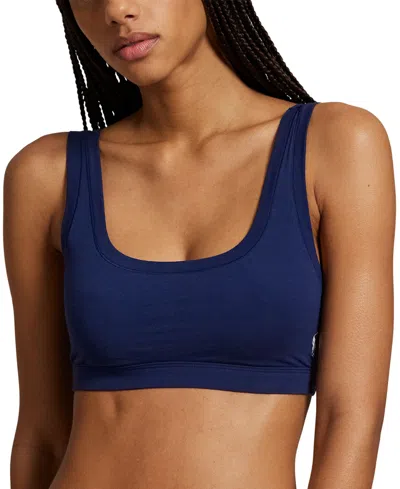 Polo Ralph Lauren Women's Full Coverage Bralette In Blue