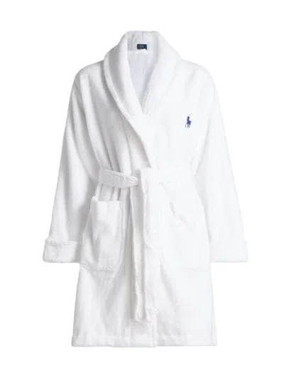 Polo Ralph Lauren Women's Iconic Bear Short Printed Robe In Multi