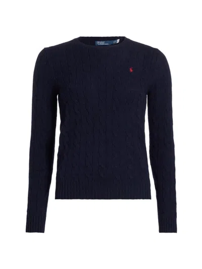 Polo Ralph Lauren Julianna Long Sleeve Sweater In Blue