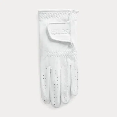 Polo Ralph Lauren Women's Leather Golf Glove In Gray