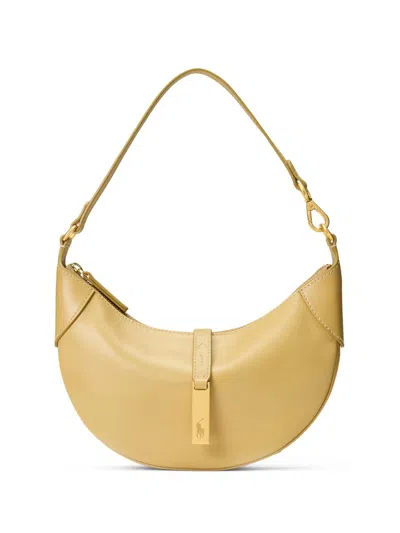 Polo Ralph Lauren Women's Leather Shoulder Bag In Brown