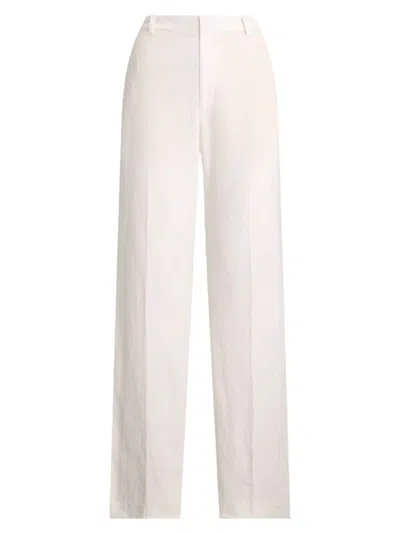 Polo Ralph Lauren Linen Wide-leg Pants In Nevis