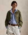 Polo Ralph Lauren Women's Long Sleeve Utility Jacket In Green