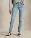 Polo Ralph Lauren Mid-rise Super-slim Jean In Dulah Wash