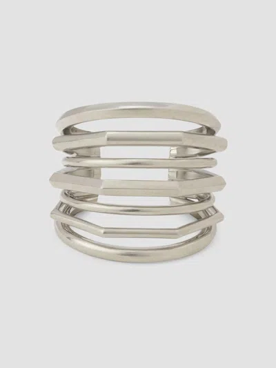 Polo Ralph Lauren Women's Orbit Silvertone Cuff Bracelet