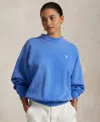 Polo Ralph Lauren Oversize Logo Graphic Sweatshirt In Summer Blue