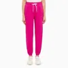 Polo Ralph Lauren Women's Pink Cotton Jogging Trousers