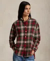 Polo Ralph Lauren Plaid Long-sleeve Shirt In Multi