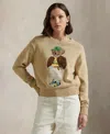 Polo Ralph Lauren Beige Cotton Polo Bear Jumper